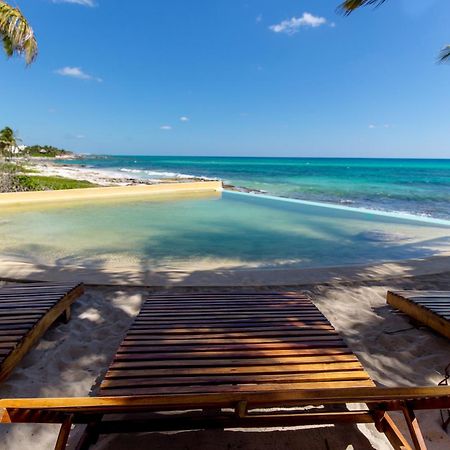 Angelina 28 Beachfront And Family Apartments - Modern And Relaxing Long Stays - 20 Min From Cancun Airport Puerto Morelos Exterior foto